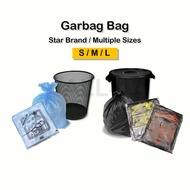 STAR Brand Garbage Bag Size S M L Beg Sampah Rubbish Bag  Trash Bag  Karung Sampah  Beg Sampah Plast