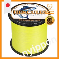 HERCULES PE Line Fishing Line 4-Braid 15 Colors Fishing Line Long Distance PE X4 Line Strong Toughne