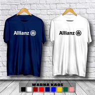 Allianz T-shirt Logo Distro Clothes Premium Material (TSF)