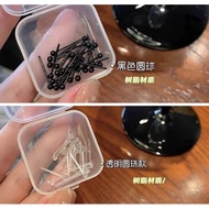 Ear protection stick Hypoallergenic Ear stick Resin Invisible Transparent Ear Studs Female Ear prote
