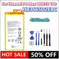 Brand New HB3665D2EBC 4360mAh Tablet Battery For Huawei P8 Max W0E13 T40 P8MAX MediaPad T2 7.0 Pro P