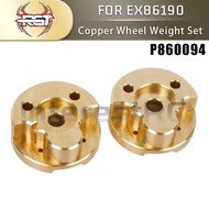 Copper Wheel Weight Set 128g P860094 for RGT EX86190 1/10 RC Electric Remote Control Model Car Crawl