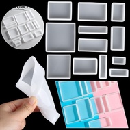 ANXSUN3SE Silicone Mould Square UV Epoxy Crystal Jewelry Making Tools