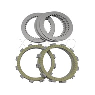 มอเตอร์ไซด์แบบทนทานชุดจานคลัชเหล็กชุดสำหรับคาวาซากิจานขับหมุนด้วยแรงฝืด Z900 ZR900A ZR900B 2017-2024