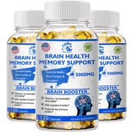 Brain Capsules with Vitamin B6 , Memory , Focus, Intelligence, Brain Function Health