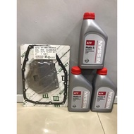 NISSAN ALMERA N17 AUTO ATF FILTER+GASKET(OEM)/NISSAN MATIC S ATF AUTO OIL(ORIGINAL)+ATF FILTER+GASKE