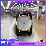 HOÀN TIỀN 15% - Đồng hồ nam đồng hồ dây da Sunrise 1138SA B full hộp thẻ bảo hành 3 năm sapphire c