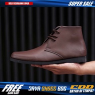 GIJON|Men's Formal Shoes Black Casual Work Office Fashion Trendy Original Synthetic Leather