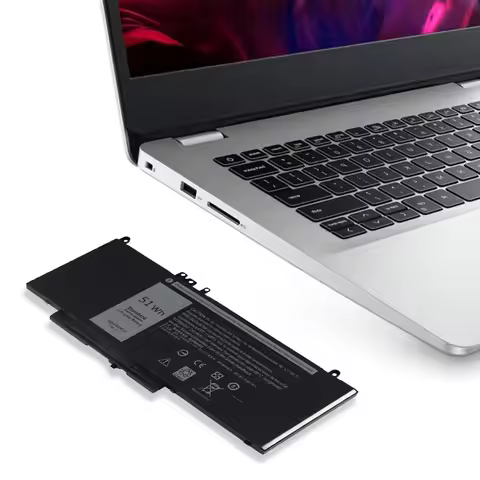 G5M10 7.4V 51Wh Lithium ion Battery Laptop Batteries 0WYJC2 8V5GX R9XM9 WYJC2 14.8V 92Wh For Dell La