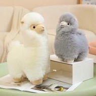 1pc Cute Cartoon Fluffy Alpaca Plush Doll, Soft Plush Stuffed Doll, Fun Alpaca Doll Pillow, Photo Pr