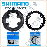 Original Box Shimano Shimano 105 FC-5800 52T & 36T Bicycle Large Plate Repair Product Chainring Road
