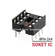 SOKET IC 8PIN 2X4 SOKET IC 2X4 8PIN SOKET IC 8 PIN 2X4 SOKET IC 8P SOKET IC 2X4 8 PIN