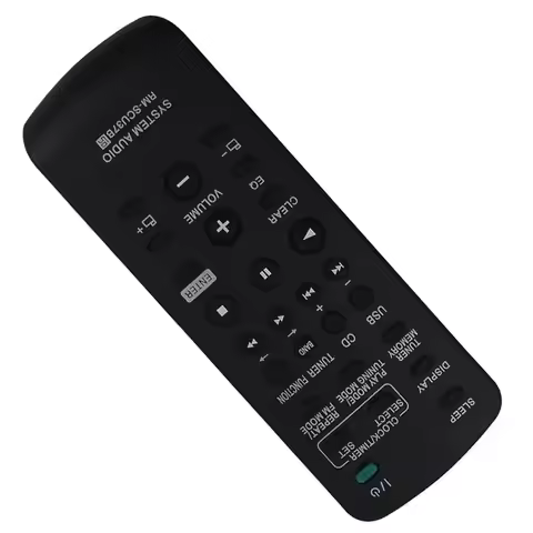 (A03R) RM-SCU37B Player Remote Control for Sony Audio Player RM-SCU37B CMT-BX3 BX30R Replacement Rem