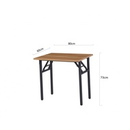 G.House Online TABIO โต๊ะพับอเนกประสงค์ ลายไม้ รุ่น S-8060D.W ขนาด 60x73x80ซม.  สีดริฟท์วูด ของแท้