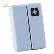 Sr Travel 7 Days Weekly Pill Box Foldable Medicine Holder Tablet Storage Dispenser