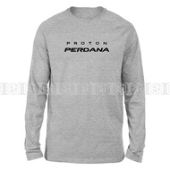 [3 WARNA] Proton Perdana T Shirt Tshirt T-Shirt  Long Sleeve X70 R3 Racing Motorsport Baju Pakaian C