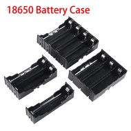 18650 Battery Holder 3.7V Series DIY Battery Storage Boxes 1/2/3/4 Slots Plastic Batteries Case for 18650