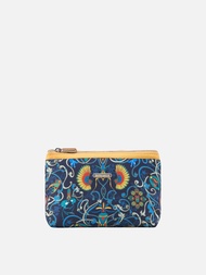 Venation Silk Small Pouch