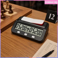 [ResinxaMY] Electronic Chess Timer Plastic Digital Chess Timer Game Timer Battery Powered Reliable