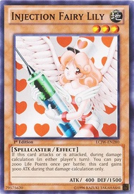 Yu-Gi-Oh! - Injection Fairy Lily (LCJW-EN280) - Legendary Collection 4: Joey's World - 1st Edition -