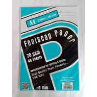 A4 Foolscap Paper / Exam Test Pad Paper / Kertas Foolscap / Kertas Kajang 70gsm