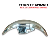 MOTORCYCLE RUSI TC125/TC150 FRONT FENDER & REAR FENDER CHROME MOTORCYCLE PARTS MUD FLAPS