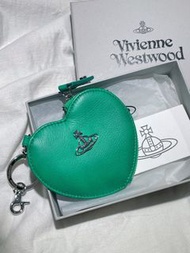 💚正版 Vivienne Westwood 愛心零錢包 鑰匙包