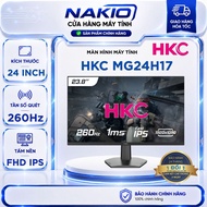 HKC MG24H17 260Hz Gaming Monitor (23.8 inch - IPS - FHD - 260Hz - 1ms) - suitable for FPS games, spe