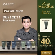 [RAYA SALE - PINN YANG FAV - B1G1] Kahf Face Wash FREE 1 Face Wash -  Hydrobalance - Pencuci Muka  M
