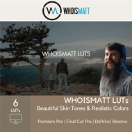 [Video Filter/LUTs] WhoisMatt LUTs for (Adobe Premiere Pro, Final Cut Pro, DaVinci Resolve, Photosho