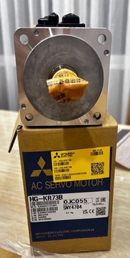 NEW MITSUBISHI HG-KR73B Servo MR-J4 Motor / 0.75 kW 3000 rpm 200 V With Brake. (ใหม่)
