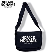 Men's Sling Bag Noface Sling Bag Free sticker