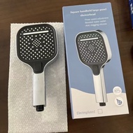 Square Pressurized Shower Head Faucet Bathroom Rain Shower Bath Water Heater Handheld Pressurized Sh
