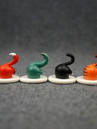 @@ Straw  Cute Cartoon Small Animal Tail Hook Seamless Sticky Hook Refrigerator Sticker Creative Uni