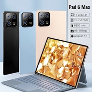 Pad6 Max 3G/4G Smart Tablet 11 inch Ultra Clear Screen Memory 12GB RAM+512GB ROM Camera 48MP+108MP A