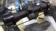 五0兵工 4x30 紅綠光 狙擊鏡，含寛軌鏡環x2