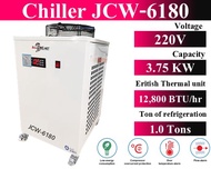 Chiller เครื่องทำน้ำเย็น Water Cooling เครื่องชิลเลอร์ JCW-6180 Chiller JCW6180 JCW-6180