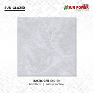 Keramik Lantai Body Putih Glossy - Baltic Series 60x60 | Sun Power
