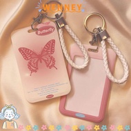 WEY Business Card Holder, Plastic Credit Card Holders, Cute ID Card Sleeve Boy Girls