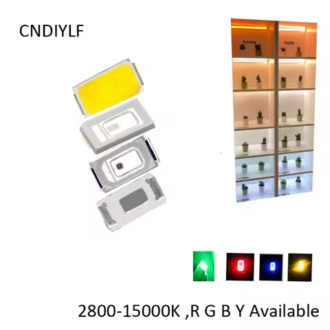 20PCS 100PCS Full White LED Chip SMD 5730 2.0-3.6V 150ma R G B Y3000K 4000K 5000K 6000K Fast Deliver