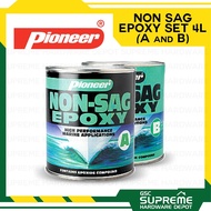 ♞Pioneer Non-Sag Epoxy Set 4 Liters (A and B) High Performance Marine Applications
