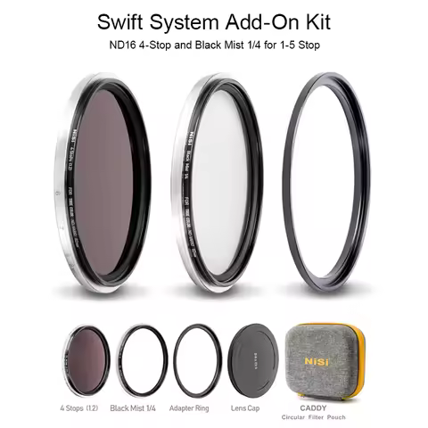67mm 72mm 77mm 82mm 95mm Swift System Add-On VND Mist Kit Adjustable ND1-9 ND1-5 for Portrait Photog