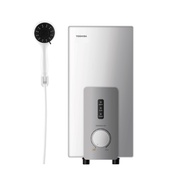 TOSHIBA เครื่องทำน้ำอุ่น 4500 วัตต์ รุ่น DSK45S5KW  พร้อมชุดฝักบัว