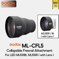 Godox ML-CFL5 Collapsible Fresnel Attachment Lens สำหรับ LED ML100Bi ML100R / Godox Thailand