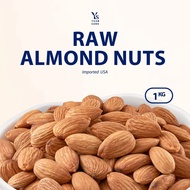 Raw Almond Nuts 1KG Healthy Snacks Wholesale Quality Almonds Fresh Tasty