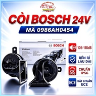 Genuine BOSCH 24V Horn - BOSCH Horn Mounted to Passenger Cars and Trucks