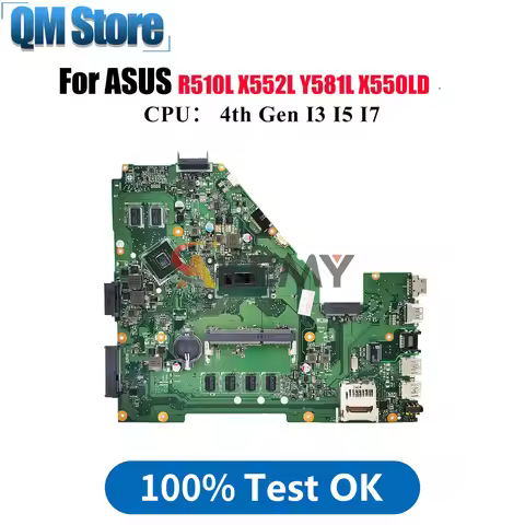 X550LD Laptop Motherboard For ASUS VivoBook X550LB X550LC R510L X550LD X550L Y581L X550LN X552L Main