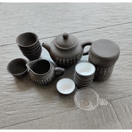 Chinese Purple Clay Porcelain Tea Pot, Cups Set Ready Stock