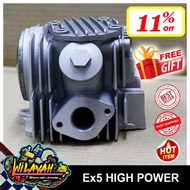 Ex5 High Power Cylinder Head Full Complete Set Std ex5 high power Honda ex5 hipower