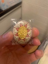 2566 阿贊速澤度金 白帝雁 純銀金面後指模版本